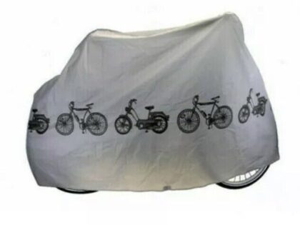 Telo protezione per coprire bicicletta moto 200x110cm antipioggia neve universale