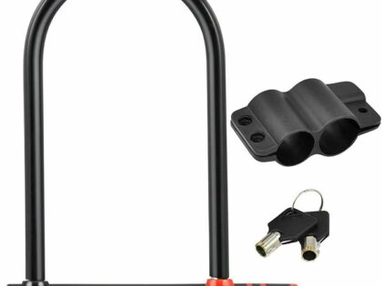 Lucchetto a U per Bici Blocco Bicicletta Antifurto
