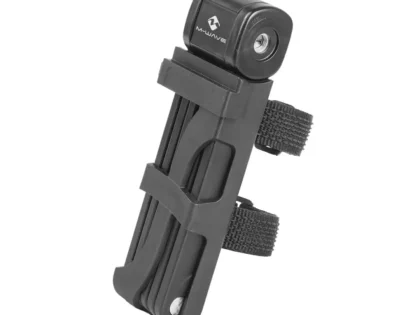 Folding lock Lucchetto catenaccio pieghevole 6 placche di acciaio bicicletta 87.5cm
