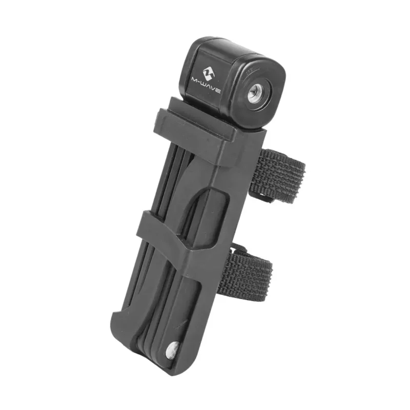 Folding lock Lucchetto catenaccio pieghevole 6 placche di acciaio bicicletta 87.5cm