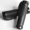 Manopole ergonomiche per bicicletta e-Bike in alluminio, colore nero NTL