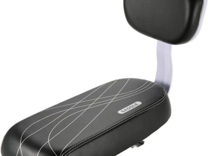Seggiolino posteriore per portapacchi con schienale,