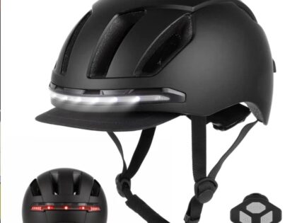 Casco INTELLIGENTE  NTL con luci led e frecce direzionali con funzionamento a distanza