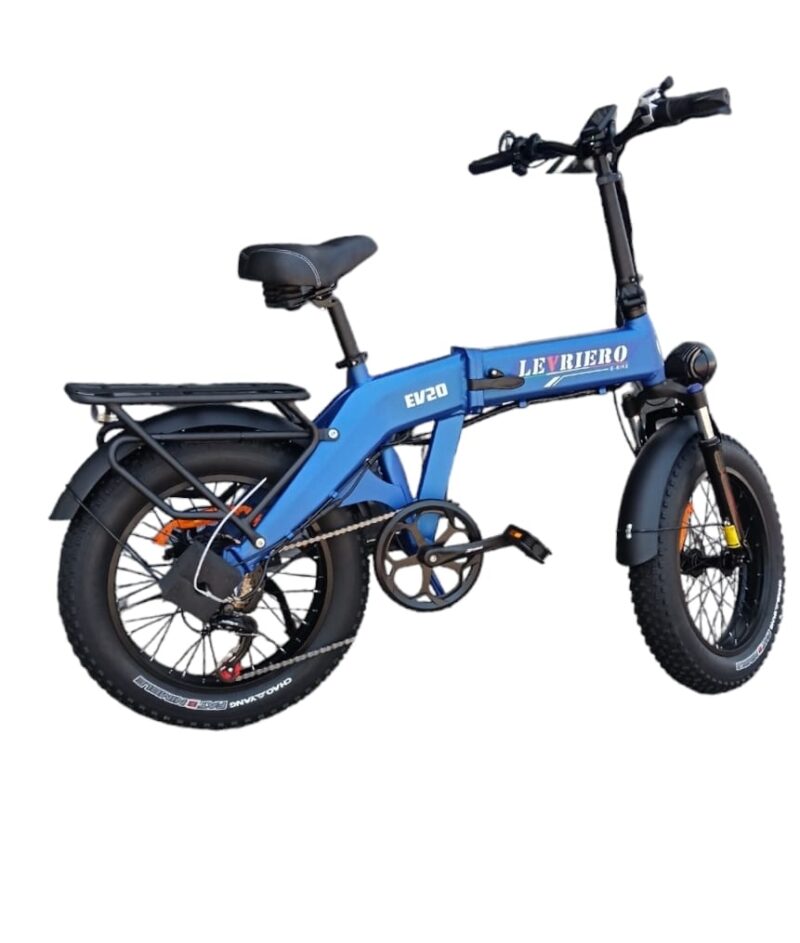 FAT BIKE LEVRIERO 2.0 CON RUOTA  GRASSE 20* PIEGHEVOLE 750/500w 48v 13Ah