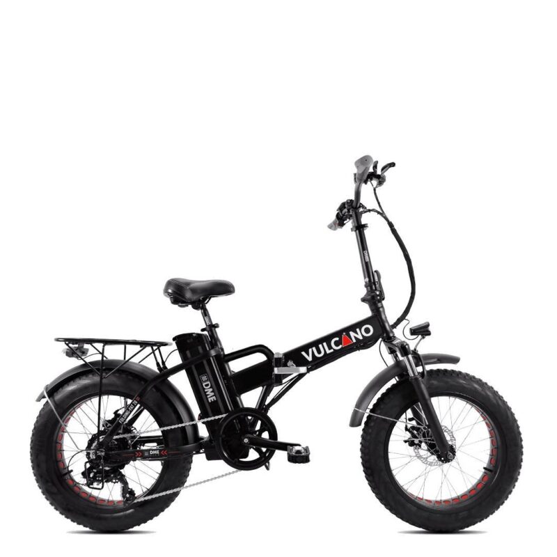 Bici elettrica Fat Bike 500W Vulcano Deluxe V2.4.7 con batteria da 15ah 48V