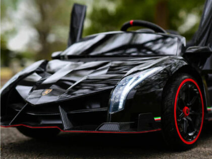 Macchina Elettrica LAMBORGHINI per Bambini 12V con Licenza Lam