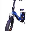 LEVRIERO ACTIVE Bici elettrica 750w/500w 48V NTL BIKE Blu