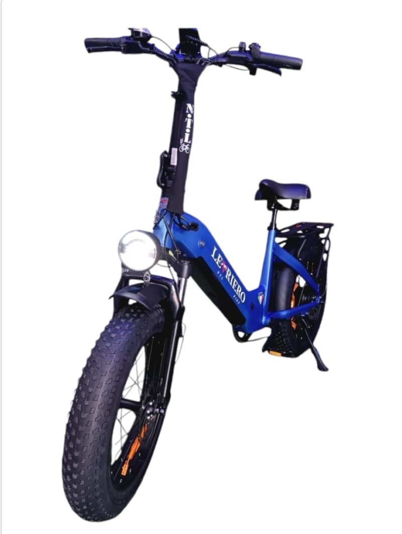 LEVRIERO ACTIVE Bici elettrica 750w/500w 48V NTL BIKE Blu