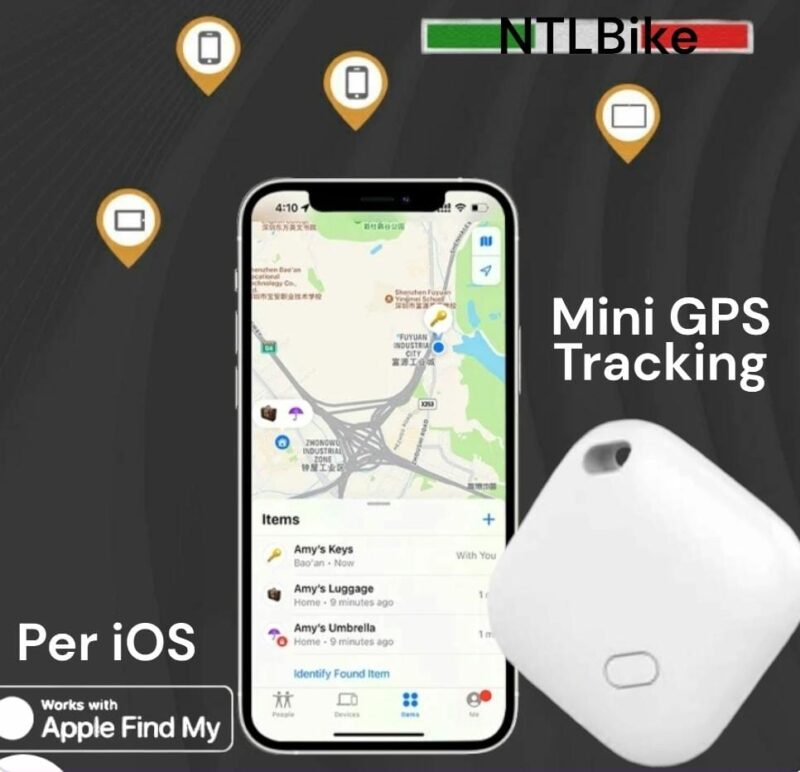AIRTAG Mini Localizzatore GPS MFI Tracker Funziona APP IOS APPLE IPHONE DOV’È - immagine 2