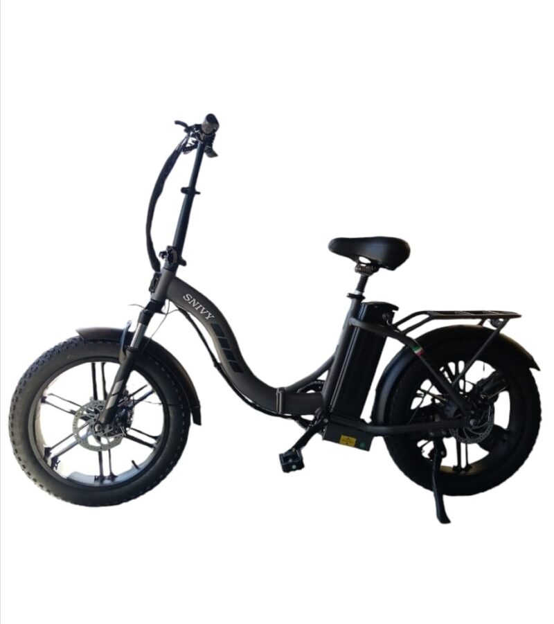 BICI CITY SNIVY FREE ntl 500W  48V 15Ah Pieghevole Doppio Ammortizzatore - immagine 4