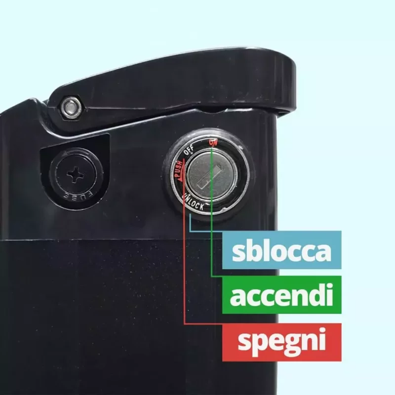 Batteria per bici elettrica da 36V 15Ah a Ioni di litio con celle SAMSUNG - immagine 2
