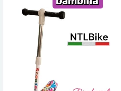 Monopattino per bambina 3 ruote pieghevoli regolabile in altezza con ruote luminose rgb