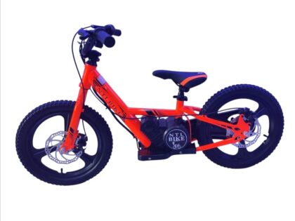 Bici senza Pedali Elettrico NTL BIKE MX 16 ARANCIO